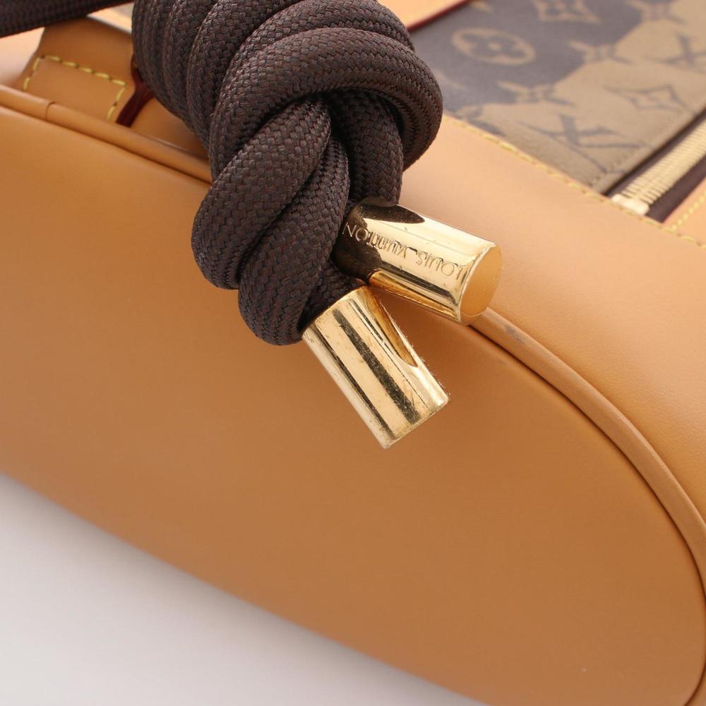 LOUIS VUITTON x NIGO Randonne Shoulder Bag Coated Canvas Leather Monogram Str... - Picture 9 of 9